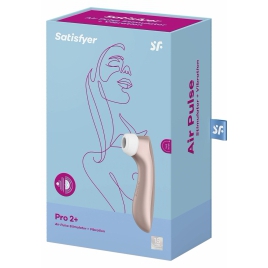 Vibrator cu Sucțiune Satisfyer Pro 2 Silențios Auriu