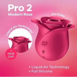 Vibrator Clitoridian Trandafir Satisfyer Pro 2 Modern Rose