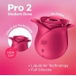 Vibrator Trandafir Satisfyer Pro 2 Modern Rose Roz