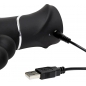 Vibrator Triplu Happy Rabbit Negru