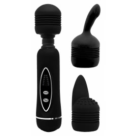 Vibrator Wand Pretty Love Magical Negru pe xBazar