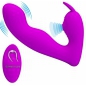 Josephine Vibrator Dublu Pentru Punctul G și Clitoris Mov