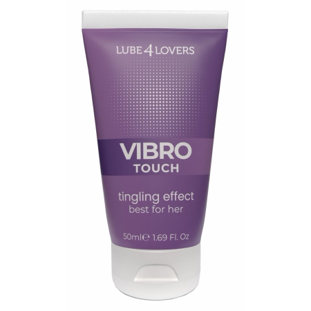 Gel Vibro Touch 50 ml cu Efect Tingling Lube4lovers