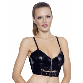 Sutien Black Level Vinyl Top Emma Negru pe xBazar