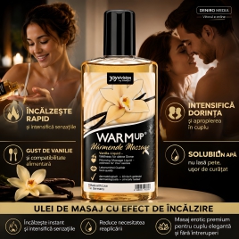 Lichid de Masaj WARMup Vanilla cu Încălzire 150 ml