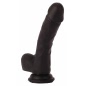 X-MEN 7.5 Dildo Colours Pleasure Black 2 Negru