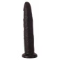Dildo 16.5cm Colours Pleasure 4 Negru