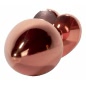 X-MEN Secret Shine Metal Anal Plug Rose Gold Heart M Auriu
