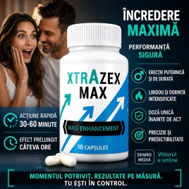Pastile Erecție Și Potență Xtrazex Max 10capsule