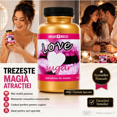 Zahăr Afrodisiac Love Sugar pentru Dorință 100g